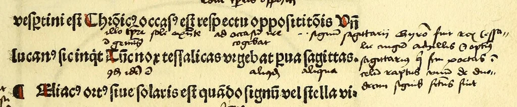 An illustration from Opusculum Joha[n]nis de Sacro Busto spericum. : cu[m] figuris optimis et nouis textu[m] in se. sine ambiguitate declarantibus, leaf 45