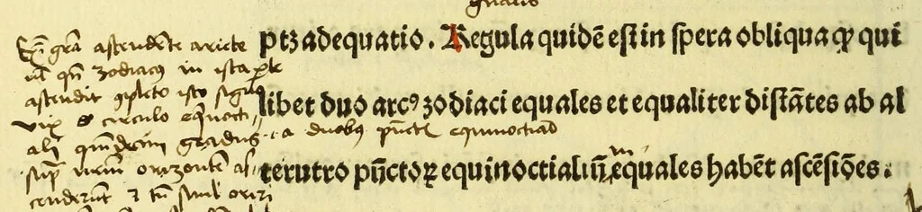 An illustration from Opusculum Joha[n]nis de Sacro Busto spericum. : cu[m] figuris optimis et nouis textu[m] in se. sine ambiguitate declarantibus, leaf 52