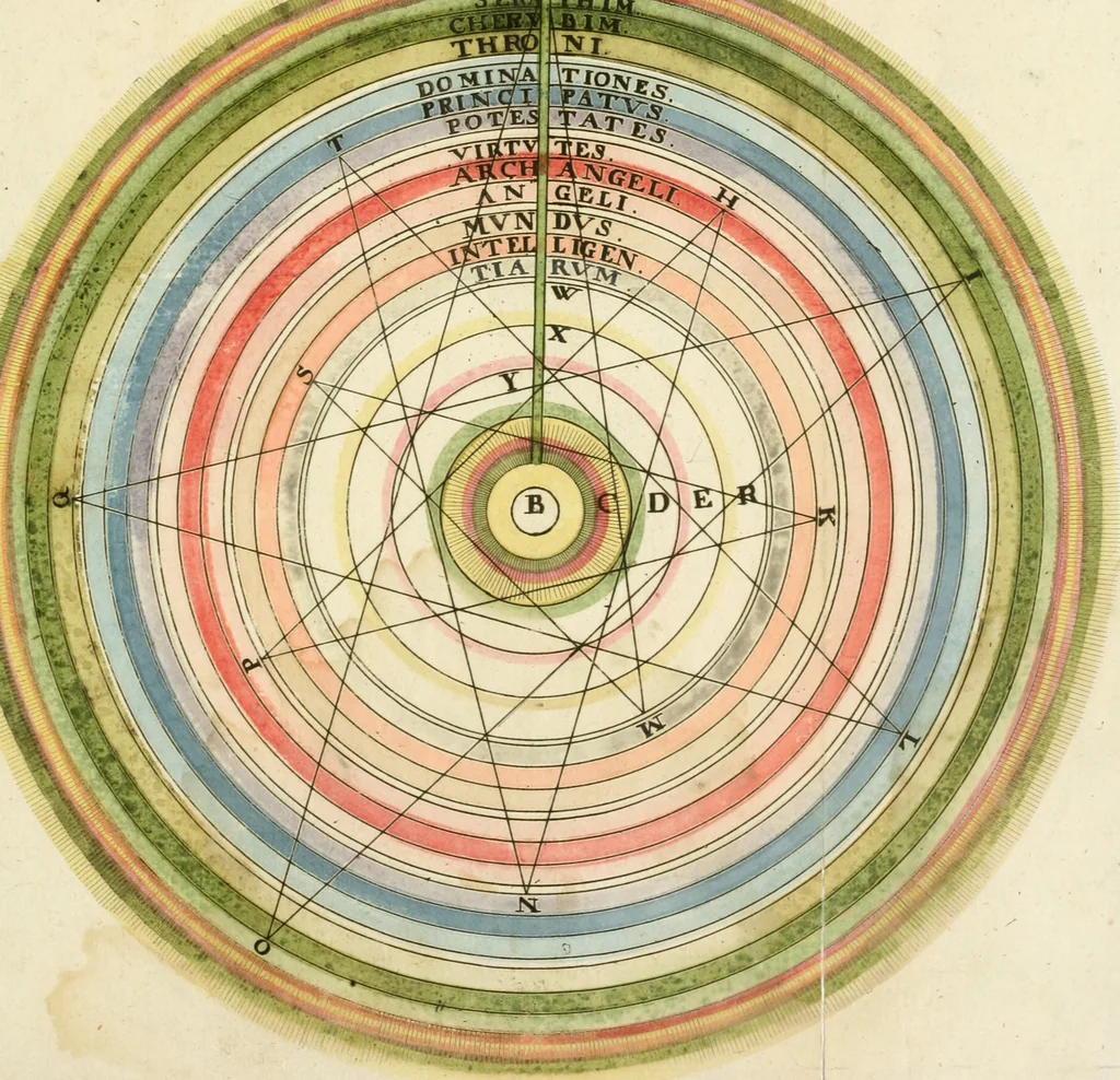 An illustration from Opus mago-cabalisticum et theologicum : vom Uhrsprung und Erzeugung des Saltzes, dessen Natur und Eigenschafft, wie auch dessen Nutz und Gebrauch ..., 1719, leaf 108