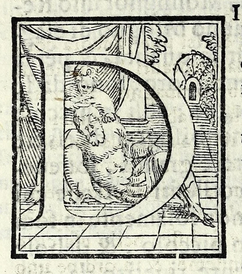 An illustration from Opvscoli morali, 1568, leaf 372