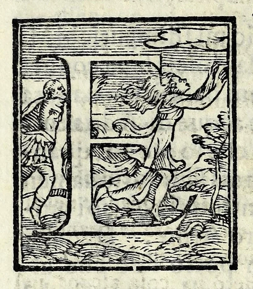An illustration from Opvscoli morali, 1568, leaf 384