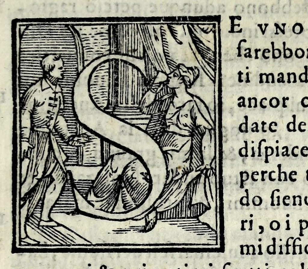 An illustration from Opvscoli morali, 1568, leaf 399
