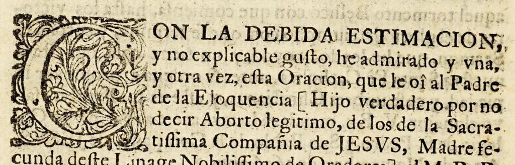 An illustration from Oracion funebre en las annuales honras, que por mandado, y reales expensas de nuestro catholico rey, y señor Carlos II. Se celebraron en las casa professa de la Compañia de Jesus de Mexico, por los soldados, que han muerto en defensa de las catholicas armas de España., 1696, leaf 22