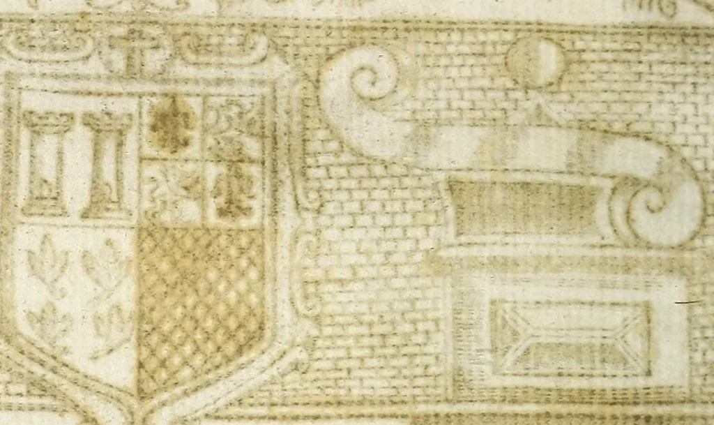 An illustration from Oraculos delas doçe sibilas, profetisas de Christo n[uest]ro Señor entre los gentiles, 1621, leaf 6