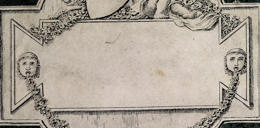 An illustration from Oratio fvnebris Ioannis Baptistae Adriani, de lavdibvs Eleonorae Toletanae Cosmi Medicis, florent. & senen. ducis vxoris, 1563, leaf 1