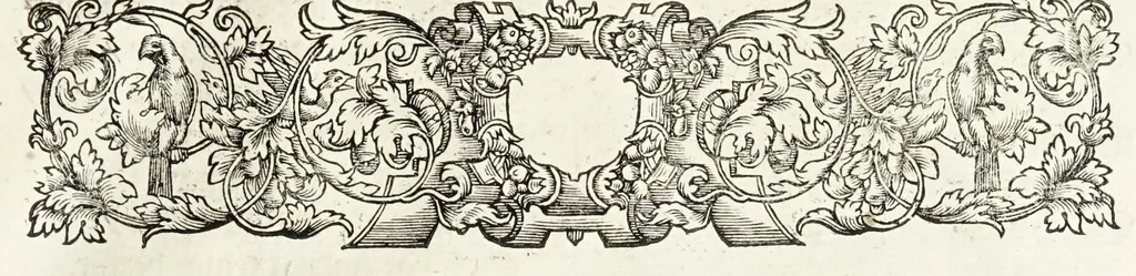 An illustration from Oratio inauguralis sacris augustissimarum nuptiarum solennibus serenissimi Principis ac Domini Dn. Caroli, D.G. Comitis Palatini ad Rhenum, electoralis dignitatis haeredis, ducis Bavariae et serenissimae Daniae et Novvegiae principis haeredis Wilhelminae Ernestinae, divi Friderici III. Daniae, Norwegiae, Gothorum Vandalorumque regis filiae, 1671, leaf 59