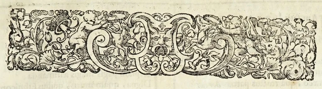 An illustration from Oratio inauguralis sacris augustissimarum nuptiarum solennibus serenissimi Principis ac Domini Dn. Caroli, D.G. Comitis Palatini ad Rhenum, electoralis dignitatis haeredis, ducis Bavariae et serenissimae Daniae et Novvegiae principis haeredis Wilhelminae Ernestinae, divi Friderici III. Daniae, Norwegiae, Gothorum Vandalorumque regis filiae, 1671, leaf 69