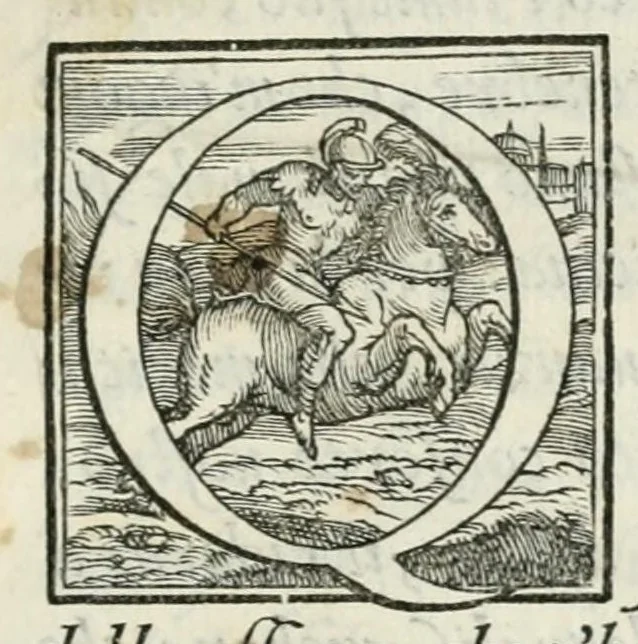 An illustration from Oratione consolatoria di m. Alberto Lollio ferrarese: in morte dello illvstre signor Marco Pio .., 1545, leaf 5