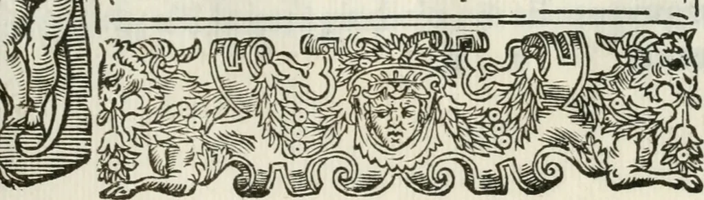 An illustration from Oratione fvnerale di Lorenzo Dvcci nell'essequie di Torqvato Tasso, 1600, leaf 2