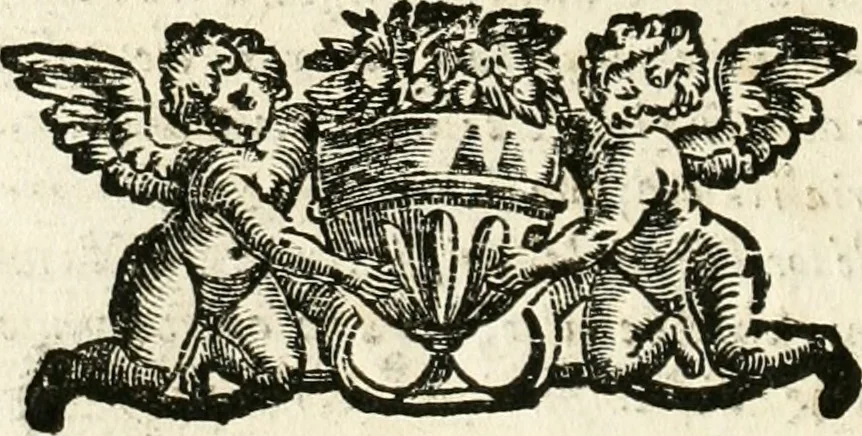 An illustration from Oratione fvnerale nelle solenni eseqvie di Alfonso IV. dvca di Modona e Reggio etc., à 16. di luglio l'anno MDCLXII. defunto : celebrate à 12. di giugno MDCLXIII. dall'Altezze serenisime di madama Lavra Sva consorte e del serenissimo dvca Francesco II. Svo figlio, 1663, leaf 19