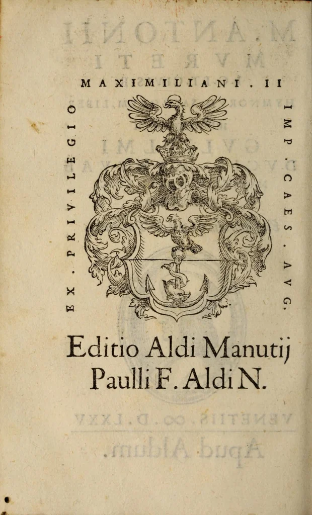 An illustration from Orationes, XXIII earum index statim post praesationem continetur : eiusdem interpretatio quincti libri Ethicorum Aristotelis ad Nicomachum : eiusdem hymni sacri & alia quaedam poematia, 1575, leaf 390