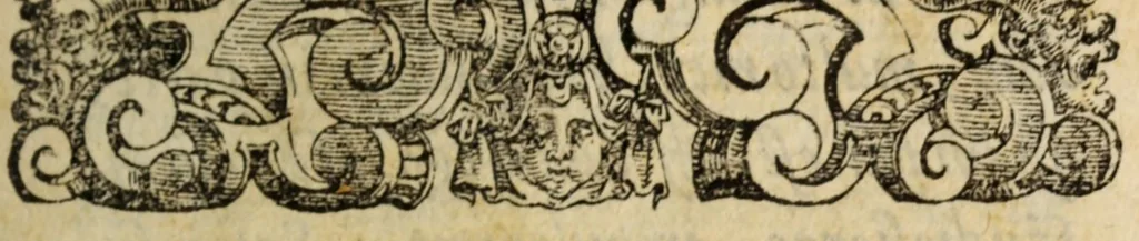 An illustration from Orationes, XXIII earum index statim post praesationem continetur : eiusdem interpretatio quincti libri Ethicorum Aristotelis ad Nicomachum : eiusdem hymni sacri & alia quaedam poematia, 1575, leaf 7