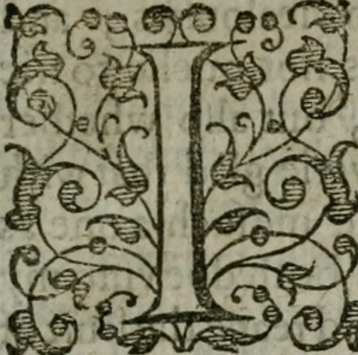 An illustration from The orator: handling a hundred seuerall discourses, in forme of declamations: some of the arguments being drawne from Titus Liuius and other ancient writers, the rest of the authors owne inuention: part of which are of matters happened in our age, 1596, leaf 212