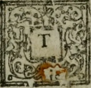 An illustration from The orator: handling a hundred seuerall discourses, in forme of declamations: some of the arguments being drawne from Titus Liuius and other ancient writers, the rest of the authors owne inuention: part of which are of matters happened in our age, 1596, leaf 342