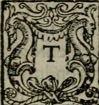 An illustration from The orator: handling a hundred seuerall discourses, in forme of declamations: some of the arguments being drawne from Titus Liuius and other ancient writers, the rest of the authors owne inuention: part of which are of matters happened in our age, 1596, leaf 37