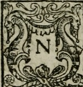 An illustration from The orator: handling a hundred seuerall discourses, in forme of declamations: some of the arguments being drawne from Titus Liuius and other ancient writers, the rest of the authors owne inuention: part of which are of matters happened in our age, 1596, leaf 45