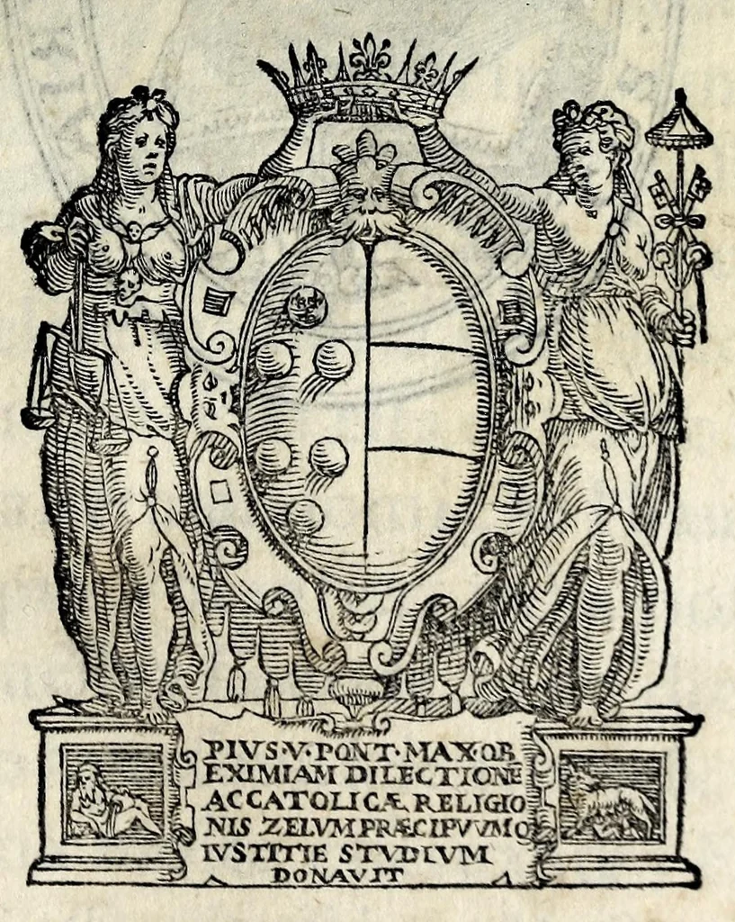An illustration from Orazione di M. Francesco Bocchi sopra le lodi dell'illustrissimo signor Lorenzo Saluiati, marchese di Giuliano, 1610, leaf 27