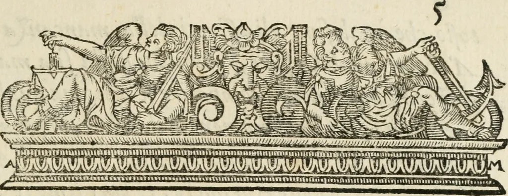 An illustration from Orazione di Piero Strozzi recitata da lui pubbli.te nella chiesa di S. Lorenzo nell' esequie celebrate alla Maesta Cesarea dell' imp.re Ferdinando II. dall' Alt.za Ser.ma di Ferdinando II gran duca di Toscana, il di 2 d' apr.le 1637, 1637, leaf 10