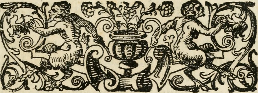 An illustration from Orazione di Piero Strozzi recitata da lui pubbli.te nella chiesa di S. Lorenzo nell' esequie celebrate alla Maesta Cesarea dell' imp.re Ferdinando II. dall' Alt.za Ser.ma di Ferdinando II gran duca di Toscana, il di 2 d' apr.le 1637, 1637, leaf 14