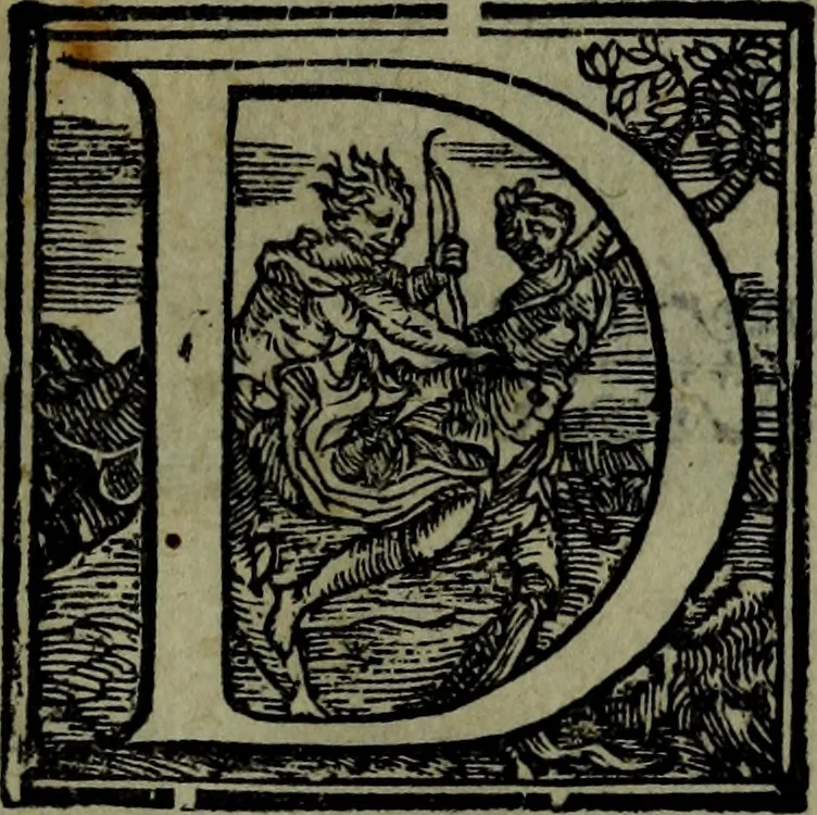 An illustration from Orazione funerale, 1564, leaf 6