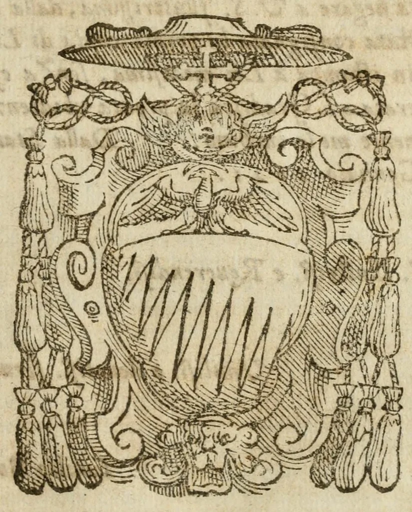 An illustration from Orazione nella vittoria dell'imperatore contro i ribelli di Boemia, 1621, leaf 3