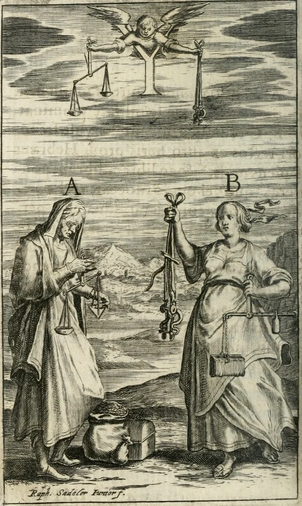 An illustration from Orbis phaethon : sive De universis vitiis linguae, 1629, leaf 561