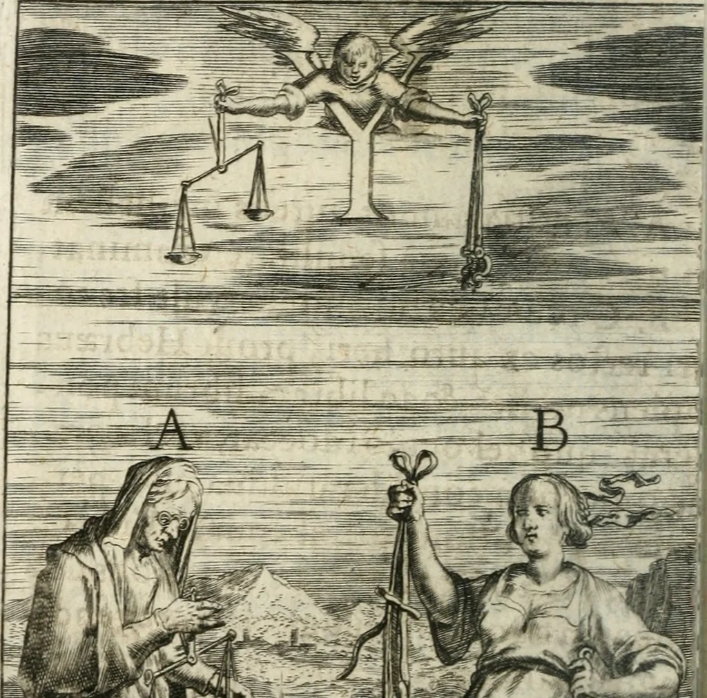 An illustration from Orbis phaethon : sive De universis vitiis linguae, 1629, leaf 661