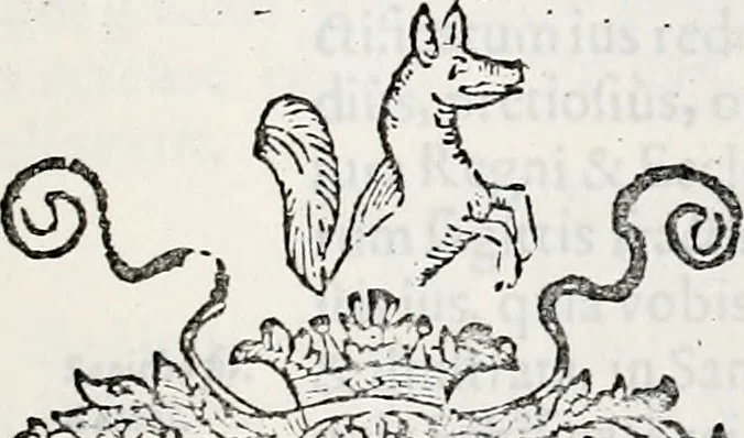 An illustration from Orbis Polonvs, splendoribus caeli: Triumphis mundi: pulchritudine animantium: decore aquatilium: naturae excellentia reptilium, condecoratvs. In qvo antiqva Sarmatarvm gentilitia, pervetvstae nobilitatis polonae insignia, vetera & noua indigenatus meritorum praemia & arma, specificantur & relucent. Nunc primum, vt Latinitati consecratus, ita claritate & veritate perspicuus, 1641, leaf 310