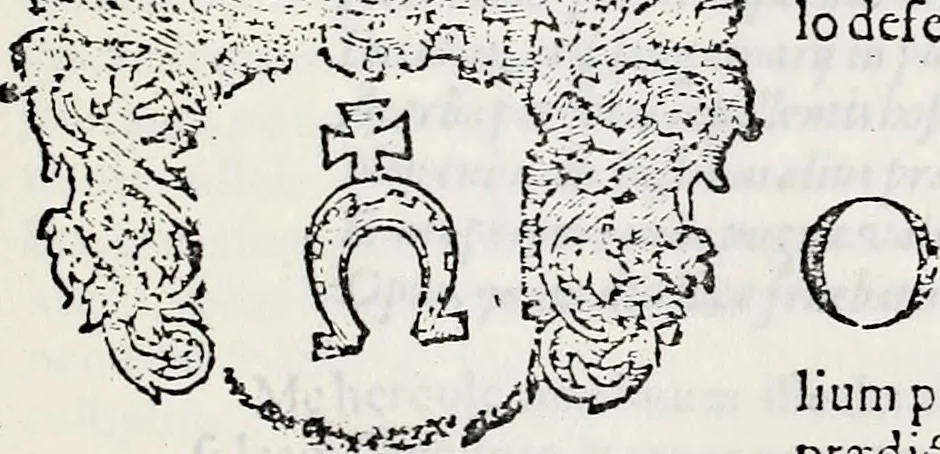 An illustration from Orbis Polonvs, splendoribus caeli: Triumphis mundi: pulchritudine animantium: decore aquatilium: naturae excellentia reptilium, condecoratvs. In qvo antiqva Sarmatarvm gentilitia, pervetvstae nobilitatis polonae insignia, vetera & noua indigenatus meritorum praemia & arma, specificantur & relucent. Nunc primum, vt Latinitati consecratus, ita claritate & veritate perspicuus, 1641, leaf 882