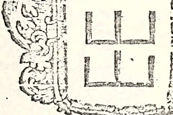 An illustration from Orbis Polonvs, splendoribus caeli: Triumphis mundi: pulchritudine animantium: decore aquatilium: naturae excellentia reptilium, condecoratvs. In qvo antiqva Sarmatarvm gentilitia, pervetvstae nobilitatis polonae insignia, vetera & noua indigenatus meritorum praemia & arma, specificantur & relucent. Nunc primum, vt Latinitati consecratus, ita claritate & veritate perspicuus, 1641, leaf 330