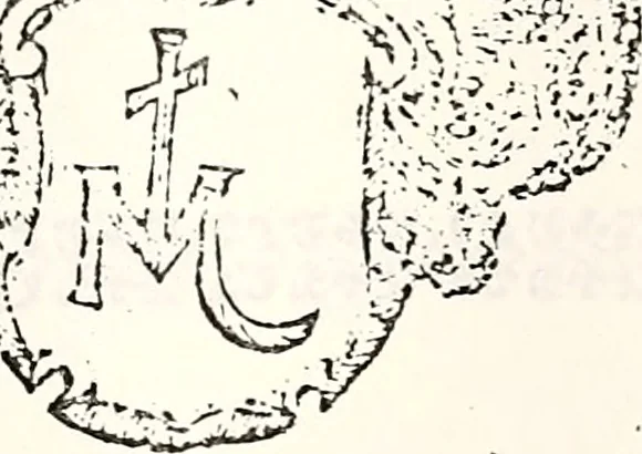 An illustration from Orbis Polonvs, splendoribus caeli: Triumphis mundi: pulchritudine animantium: decore aquatilium: naturae excellentia reptilium, condecoratvs. In qvo antiqva Sarmatarvm gentilitia, pervetvstae nobilitatis polonae insignia, vetera & noua indigenatus meritorum praemia & arma, specificantur & relucent. Nunc primum, vt Latinitati consecratus, ita claritate & veritate perspicuus, 1641, leaf 374