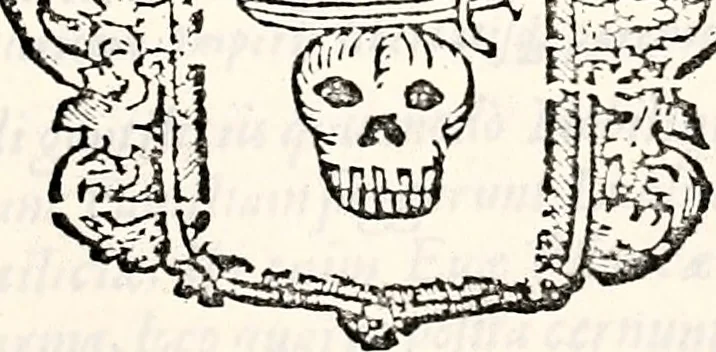 An illustration from Orbis Polonvs, splendoribus caeli: Triumphis mundi: pulchritudine animantium: decore aquatilium: naturae excellentia reptilium, condecoratvs. In qvo antiqva Sarmatarvm gentilitia, pervetvstae nobilitatis polonae insignia, vetera & noua indigenatus meritorum praemia & arma, specificantur & relucent. Nunc primum, vt Latinitati consecratus, ita claritate & veritate perspicuus, 1641, leaf 542