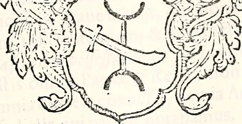 An illustration from Orbis Polonvs, splendoribus caeli: Triumphis mundi: pulchritudine animantium: decore aquatilium: naturae excellentia reptilium, condecoratvs. In qvo antiqva Sarmatarvm gentilitia, pervetvstae nobilitatis polonae insignia, vetera & noua indigenatus meritorum praemia & arma, specificantur & relucent. Nunc primum, vt Latinitati consecratus, ita claritate & veritate perspicuus, 1641, leaf 558