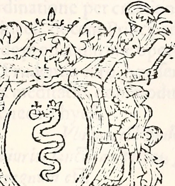 An illustration from Orbis Polonvs, splendoribus caeli: Triumphis mundi: pulchritudine animantium: decore aquatilium: naturae excellentia reptilium, condecoratvs. In qvo antiqva Sarmatarvm gentilitia, pervetvstae nobilitatis polonae insignia, vetera & noua indigenatus meritorum praemia & arma, specificantur & relucent. Nunc primum, vt Latinitati consecratus, ita claritate & veritate perspicuus, 1641, leaf 578