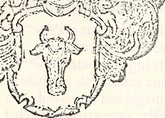An illustration from Orbis Polonvs, splendoribus caeli: Triumphis mundi: pulchritudine animantium: decore aquatilium: naturae excellentia reptilium, condecoratvs. In qvo antiqva Sarmatarvm gentilitia, pervetvstae nobilitatis polonae insignia, vetera & noua indigenatus meritorum praemia & arma, specificantur & relucent. Nunc primum, vt Latinitati consecratus, ita claritate & veritate perspicuus, 1641, leaf 596