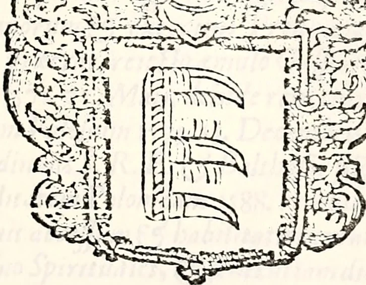 An illustration from Orbis Polonvs, splendoribus caeli: Triumphis mundi: pulchritudine animantium: decore aquatilium: naturae excellentia reptilium, condecoratvs. In qvo antiqva Sarmatarvm gentilitia, pervetvstae nobilitatis polonae insignia, vetera & noua indigenatus meritorum praemia & arma, specificantur & relucent. Nunc primum, vt Latinitati consecratus, ita claritate & veritate perspicuus, 1641, leaf 686