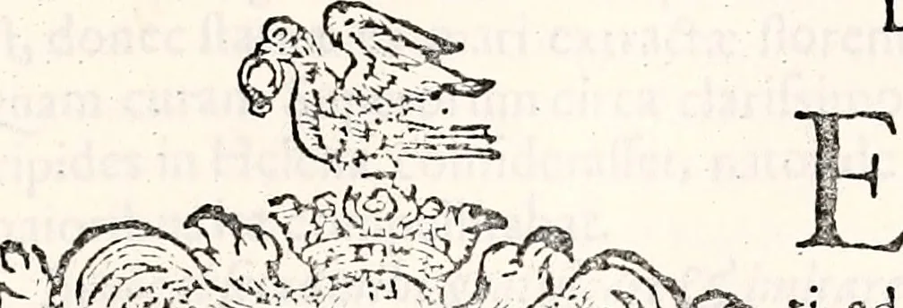 An illustration from Orbis Polonvs, splendoribus caeli: Triumphis mundi: pulchritudine animantium: decore aquatilium: naturae excellentia reptilium, condecoratvs. In qvo antiqva Sarmatarvm gentilitia, pervetvstae nobilitatis polonae insignia, vetera & noua indigenatus meritorum praemia & arma, specificantur & relucent. Nunc primum, vt Latinitati consecratus, ita claritate & veritate perspicuus, 1641, leaf 690