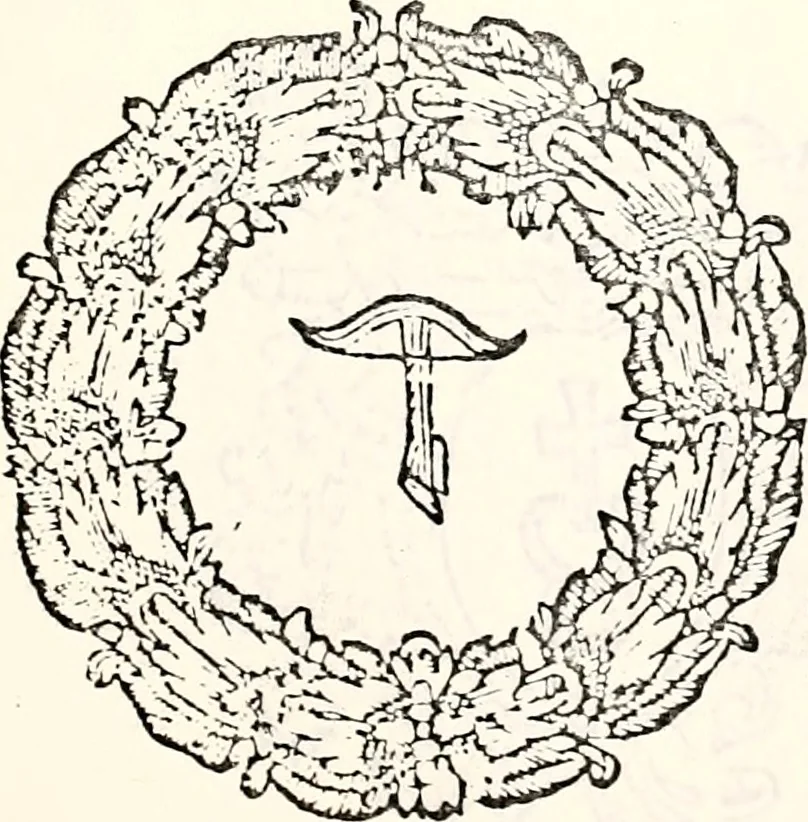 An illustration from Orbis Polonvs, splendoribus caeli: Triumphis mundi: pulchritudine animantium: decore aquatilium: naturae excellentia reptilium, condecoratvs. In qvo antiqva Sarmatarvm gentilitia, pervetvstae nobilitatis polonae insignia, vetera & noua indigenatus meritorum praemia & arma, specificantur & relucent. Nunc primum, vt Latinitati consecratus, ita claritate & veritate perspicuus, 1641, leaf 708