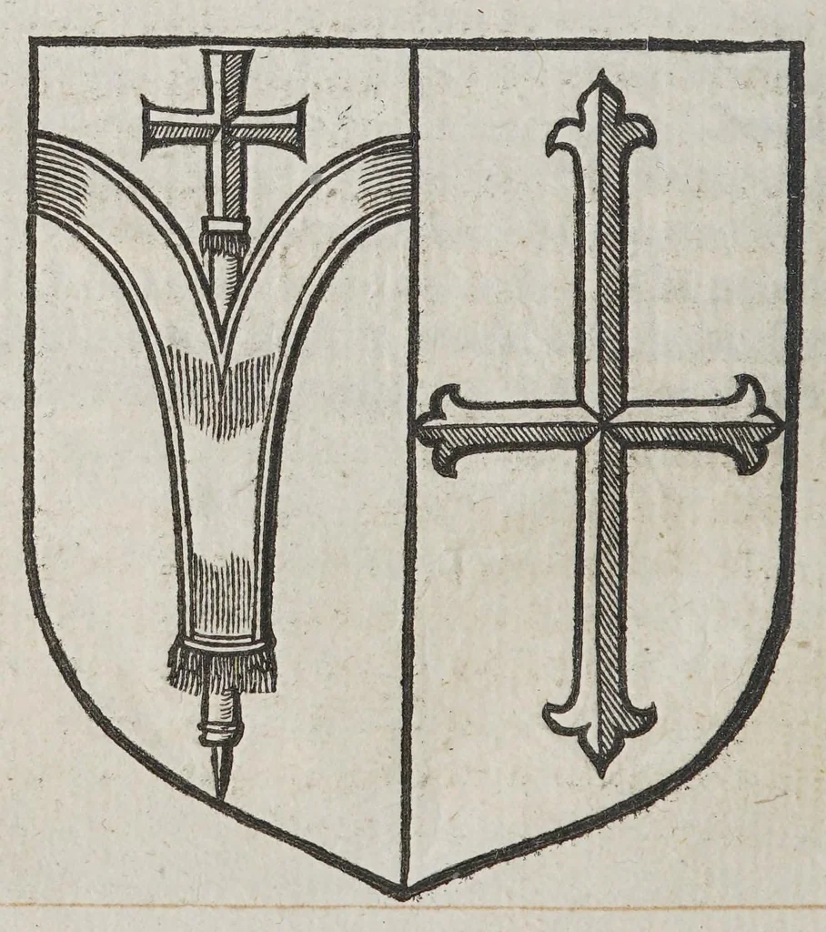 An illustration from An order for publike prayers to be vsed on Wednesdayes and Frydayes in euery parish church within the province of Canterburie, conuenient for this present time:: set forth by authoritie., 1586, leaf 12