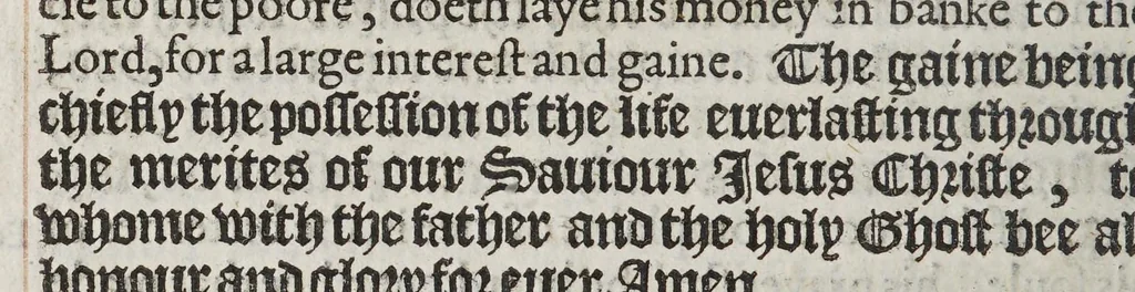An illustration from An order for publike prayers to be vsed on Wednesdayes and Frydayes in euery parish church within the province of Canterburie, conuenient for this present time:: set forth by authoritie., 1586, leaf 40