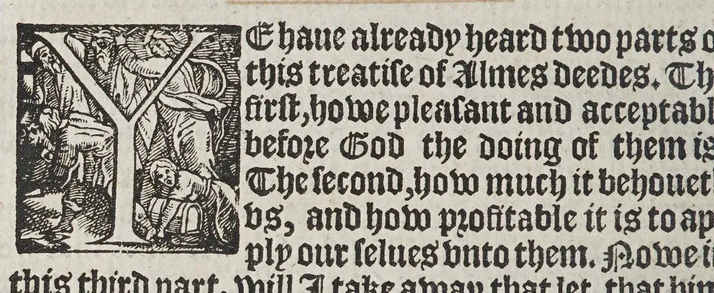 An illustration from An order for publike prayers to be vsed on Wednesdayes and Frydayes in euery parish church within the province of Canterburie, conuenient for this present time:: set forth by authoritie., 1586, leaf 46