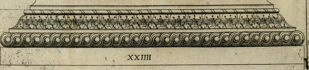 An illustration from Regola delli cinque ordini d'architettura, 1635, leaf 51