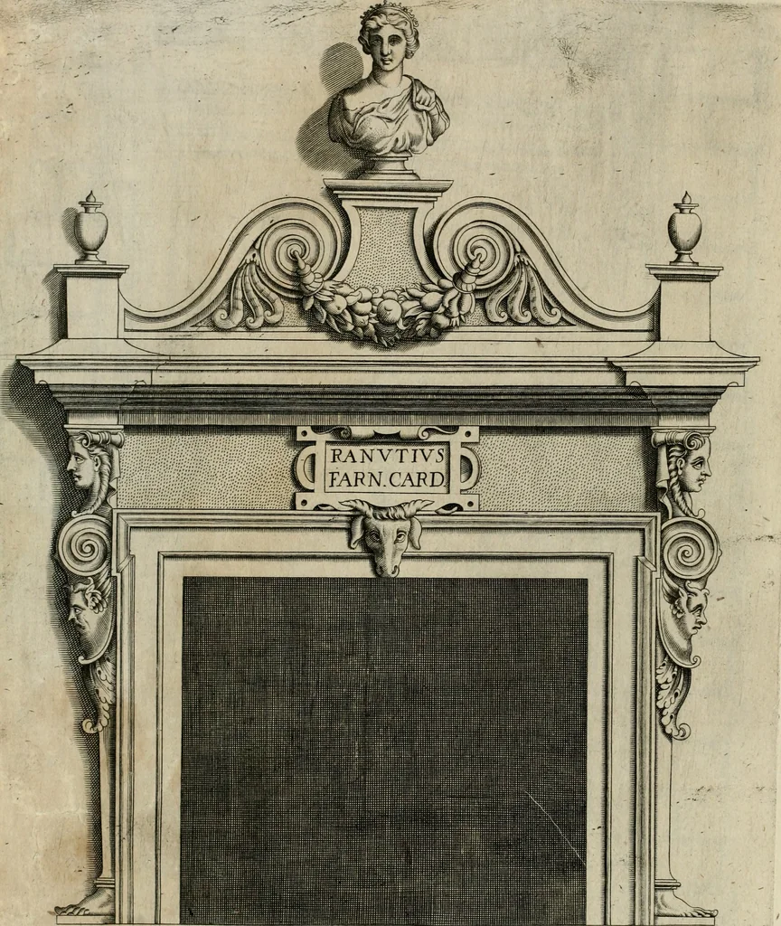 An illustration from Regola delli cinque ordini d'architettura, 1635, leaf 75