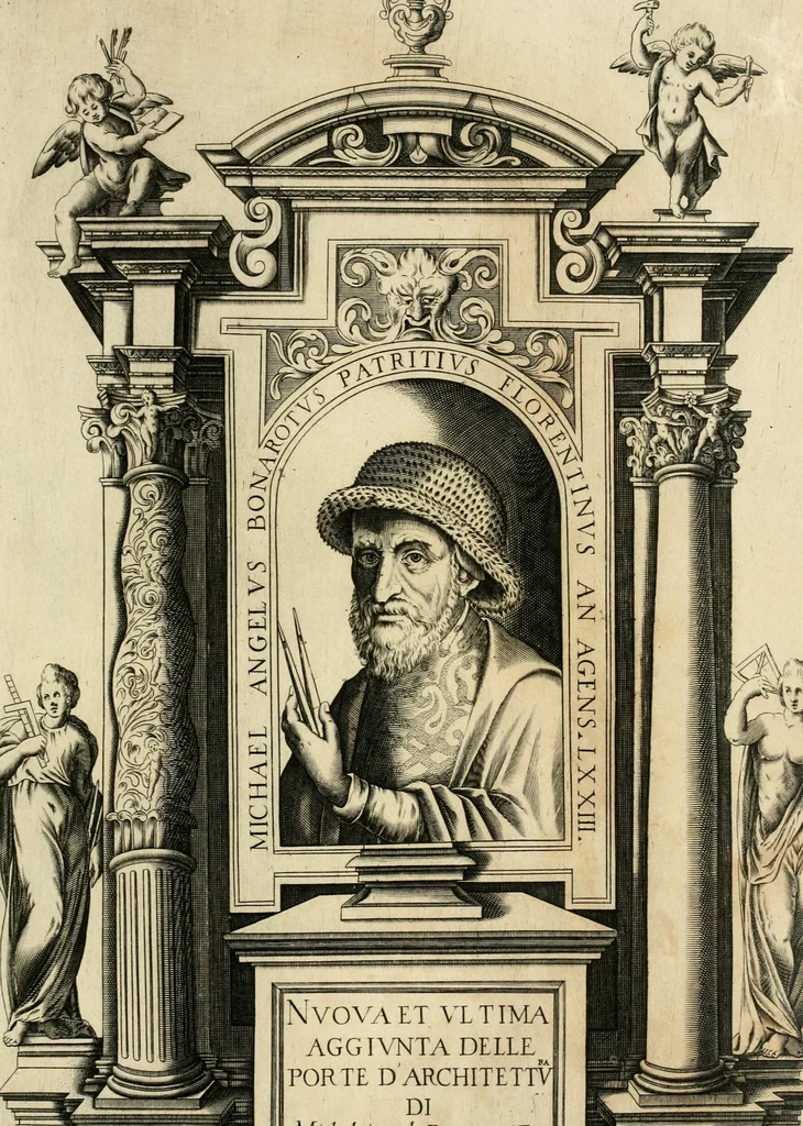 An illustration from Regola delli cinque ordini d'architettura, 1635, leaf 78