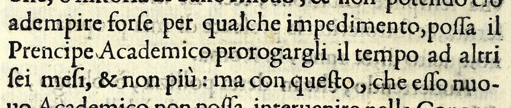 An illustration from Ordini dell' Academia de pittori et scvltori di Roma, 1609, leaf 36