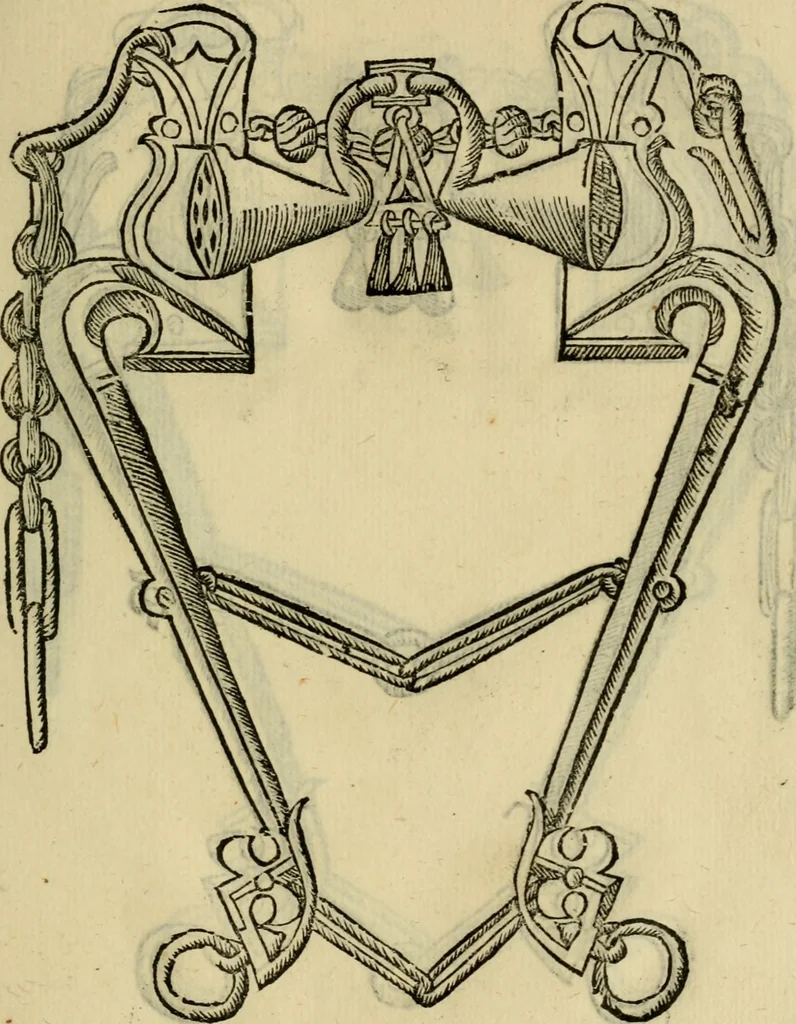 An illustration from Ordini di cavalcare, 1571, leaf 150