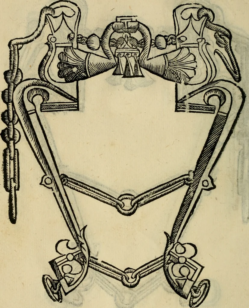 An illustration from Ordini di cavalcare, 1571, leaf 159