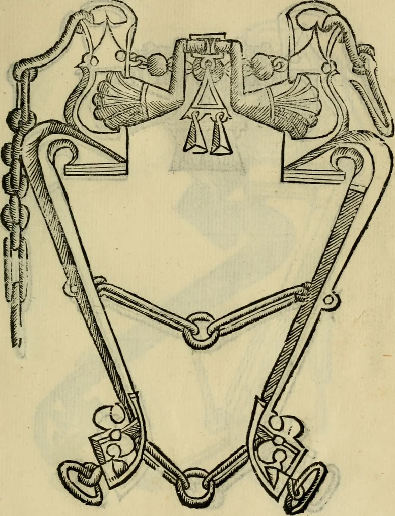 An illustration from Ordini di cavalcare, 1571, leaf 160