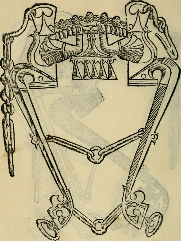 An illustration from Ordini di cavalcare, 1571, leaf 163