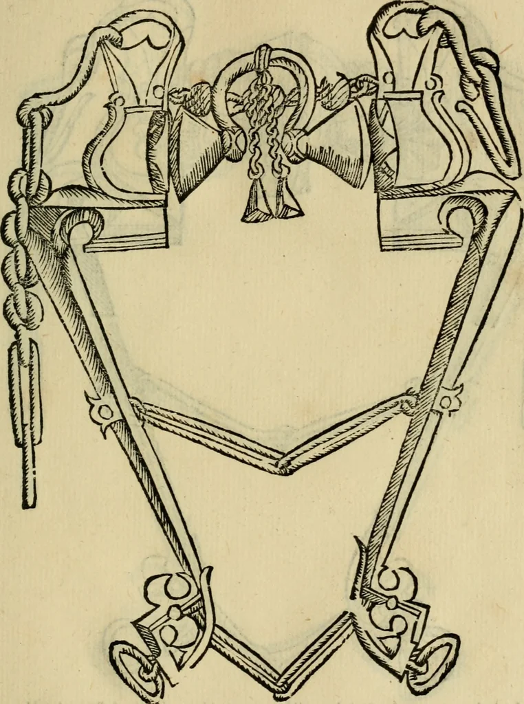 An illustration from Ordini di cavalcare, 1571, leaf 168